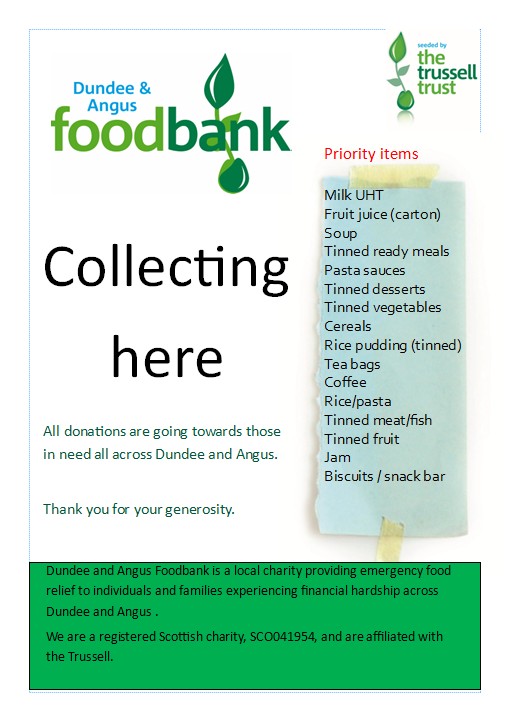 Dundee Foodbank Oct 2026