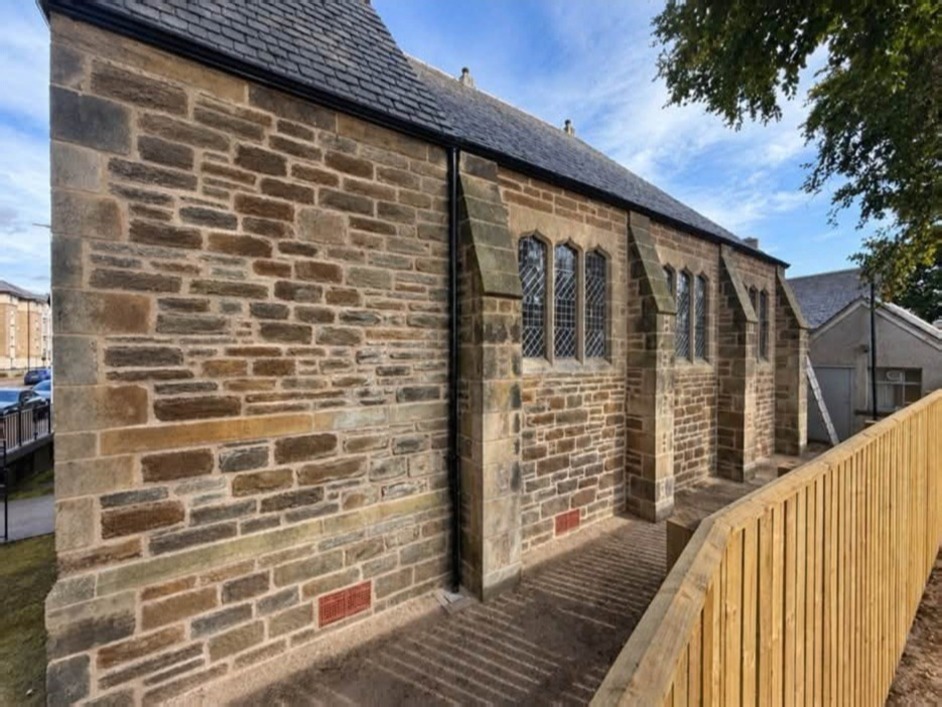 Completed repointing 2